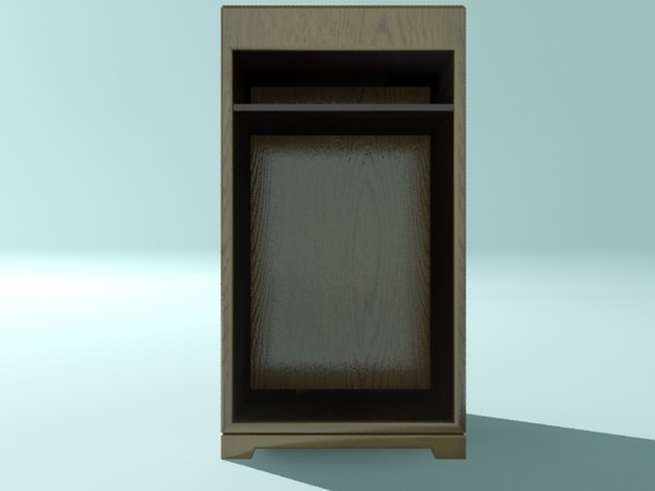 wooden pulpit 3d max - Wooden Pulpit by christiano247